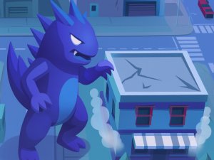 Monster City Guardian Action Game
