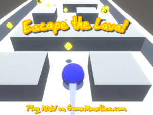 Escape the Lava Action Game