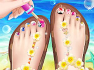 Toenail Salon Pedicure Game
