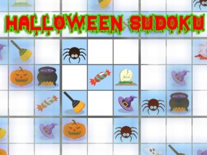 Halloween Sudoku Logic Puzzle