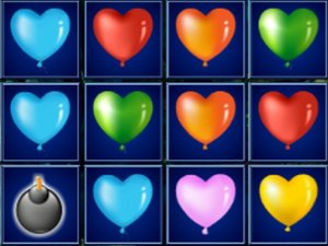 Heart Balloons Collapse Puzzle