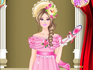 Barbie Vintage Dress Up Game