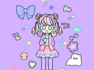 Pastel Girl Dress Up Game