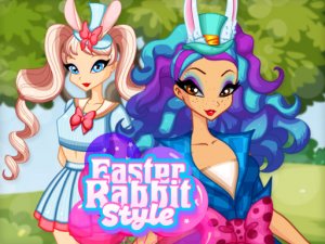 Easter Rabbit Dress Up Game
