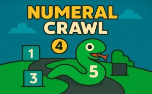 Numeral Crawl: Snake Numbers Game