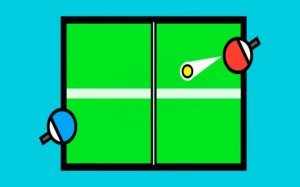Ping Pong Tennis Table 2D - Classic Arcade Sports Game