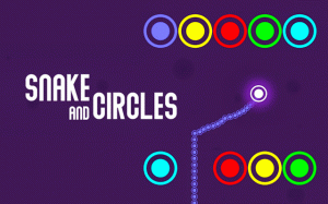 Snake and Circles: Color Match Challenge