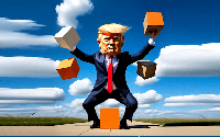 Trump Wobble Walk Challenge - Funny Ragdoll Game