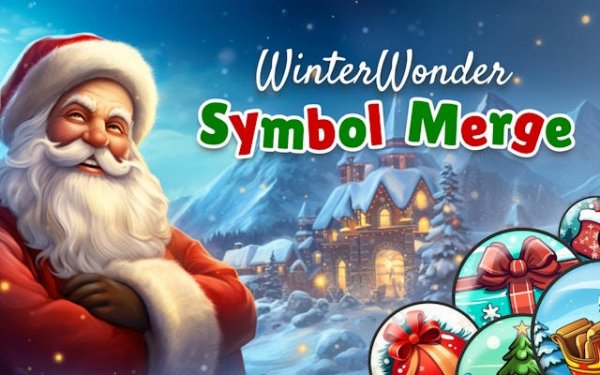 WinterWonder Symbol Merge - Christmas Puzzle Game Online
