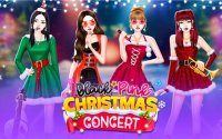 Black Pink Christmas Concert Dress Up Game