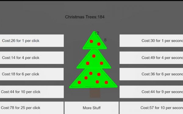 Christmas Tree Clicker - Idle Tree Farm Game
