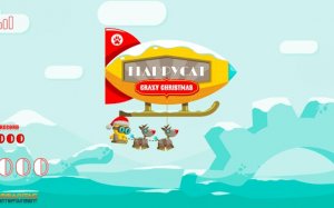 FlappyCat Crazy Christmas - Holiday Arcade Game