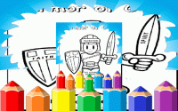 Armor of God Coloring Book: Free Online Pages