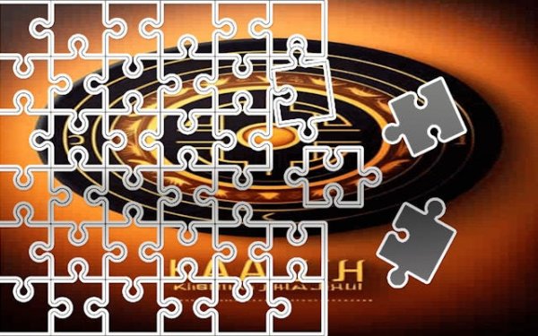 Kaligrafi Photo Image Scramble Puzzle Game