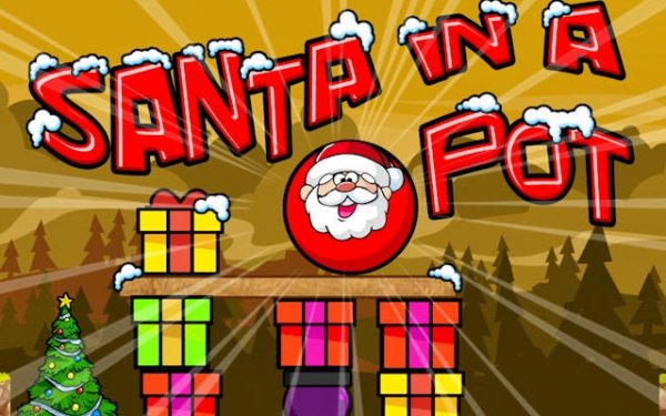 Santa In A Pot - Christmas Puzzle Game