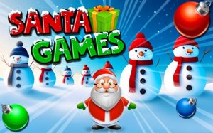 Santa's Games: Pop Balloons