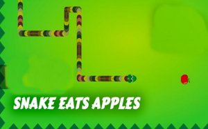 Snake Eats Apples - Classic Arcade Snake Game