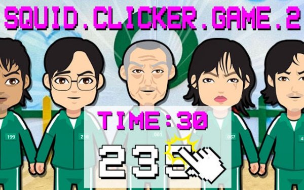 Squid Clicker Game 2 - Fast Click Challenge