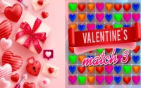 Valentine's Match 3 Puzzle Game